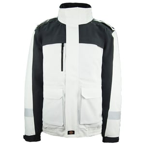 Dickies Winter Worly impermeabilizan el abrigo blanco/gris