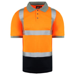 Dickies High Visibilition para hombre de seguridad naranja polo