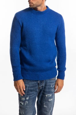 Takeshy Kurosawa Suéter Mohair del hombre azul