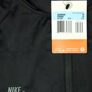 Nike Knvb Chaqueta de pista Zip Up Black Womens Football Track Top 531357 010