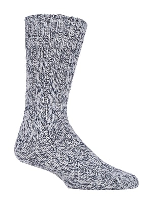 PENNINE WALKER - Calcetines de senderismo de lana de punto grueso para hombre