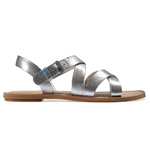 Toms Sicilia Sandalias de mujer de plata