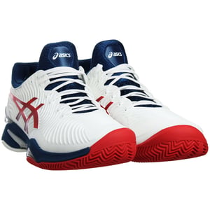 Zapatillas de tenis Asics Court FF 2 Clay para hombre en blanco