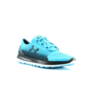 Under Armour SpeedForm Slingride Fade Blue Black Black Textil Lace Up entrenadores