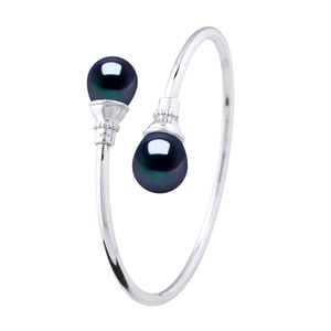 USTED Y ME PROLACELA DE AGUA AGUTA Pearl White and Black 11-12 mm 925