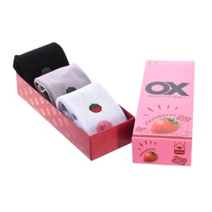 Pack de 6 calcetines bajos OX con aromas frescos talla única 36-41
