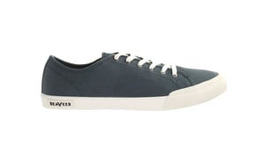 Seavees Monterey Sneaker Standard Slate Navy Blue Womens Entrenadores