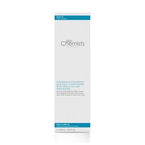 SkinChemists Acondicionador Diario de Colágeno y Ácido Hialurónico con Aceite de Argán y Manteca de Karité 250ml