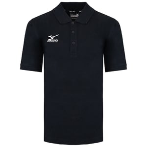 Polo de golf Mizuno Pro negro para hombre
