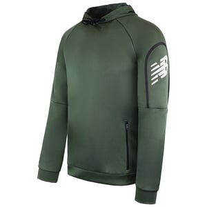 New Balance Tenacity Sudadera de entrenamiento verde para hombre