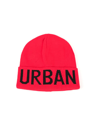 Les Hommes Sombrero Urban de mujer negro, rojo