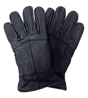 Hombres 3M Thinsulate 40 gramos de aislamiento térmico de invierno Guantes de cuero