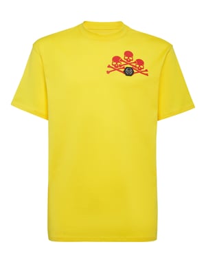 Camiseta Cuello Redondo Skull