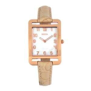 Reloj de cuero MOP suizo Bertha Marisol