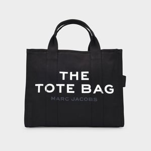 The Small Tote Bag - Marc Jacobs - Algodón - Negro