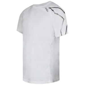 Camiseta de blanco/plata para hombre activo 2xu BSR