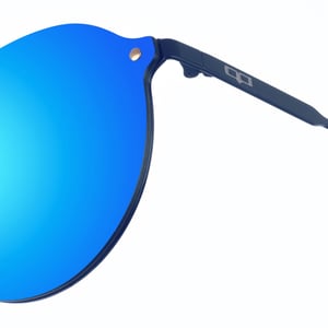 Gafas de sol de nylon con forma ovalada NEW LOURENZO unisex