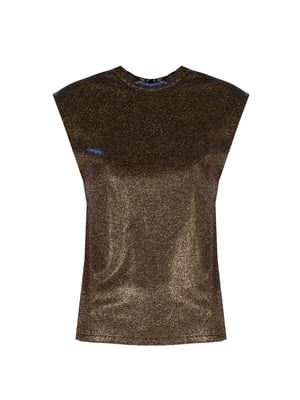 Liu Jo Top de mujer oro