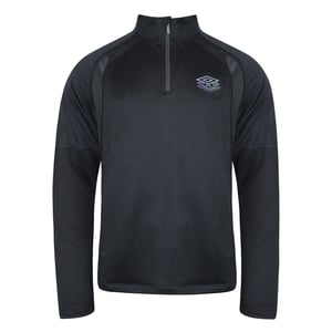 Umbro Pro entrenador para hombre Top negro