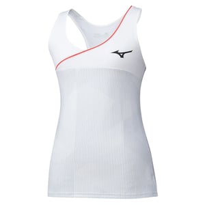 Camiseta de tirantes Mizuno Printed Womens White