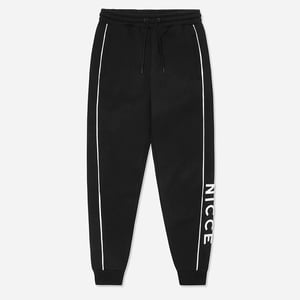 Nicce Graphic Logotipo Stretch Winist Black Mens Track Pants 211 1 04 06 0001