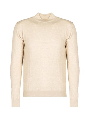 Takeshy Kurosawa Suéter Lupetto del hombre beige
