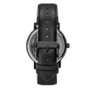 Simplifique el reloj con correa de cuero 7000