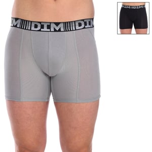 Pack-2 Boxérs Largos algodón 3D Flex Air D01N2 hombre