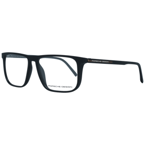 Porsche Design Cuadrado Negro Mens Glass marcos