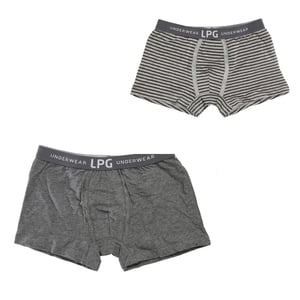Pack-2 Boxers de tejido transpirable y frontal anatómico LP1017 niño