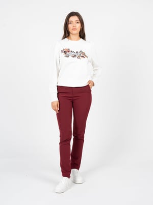 Liu Jo Pantalones Chino de mujer rojo