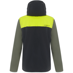 Oakley Alpine 3L Gore-Tex Shell Zip Up Mens Green Jacket 412774 02E