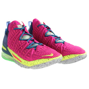 Zapatillas Nike Lebron XVIII "Los Angeles By Night" Rosa para hombre