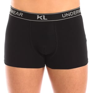 Pack-2 Boxers de tejido transpirable con frontal anatómico KL2014 hombre