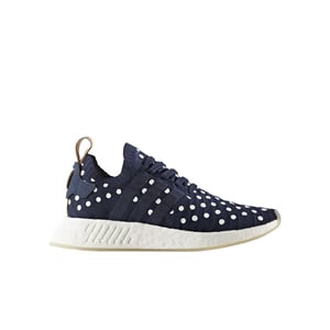 Adidas nmd_r2 primeknit entrenadores azul marino