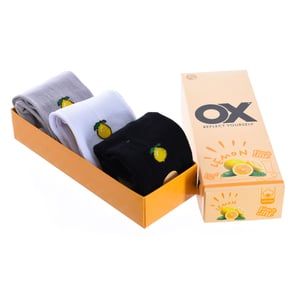 Pack de 6 calcetines bajos OX con aromas frescos talla única 36-41