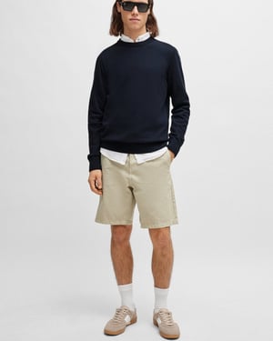 BOSS Orange Asac C Suéter de Cuello Redondo para Hombre