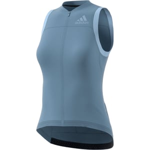 Chaleco de ciclismo azul adidas para mujer