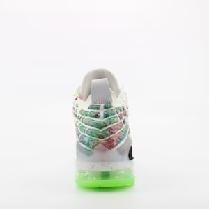 Nike LeBron XVII White Textile Lace Up Juniors Entrenadores BQ5594 100