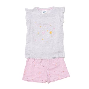 Pijama de verano de manga corta 22117058 niña
