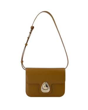 Astra Bandolera pequeña - A.P.C - Piel - Marrón