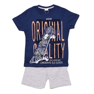 Pijama de verano de manga corta 22117057 niño