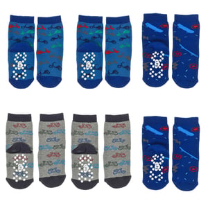Pack-6 Calcetines antideslizantes LPG2004 infantil