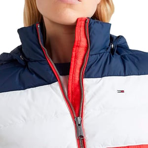 Chaqueta Tommy Jeans para mujer, corte ajustado, combinación de colores