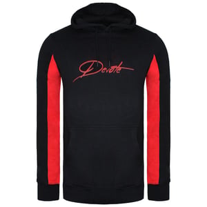 Devoto london irivin hombre negro/sudadera roja