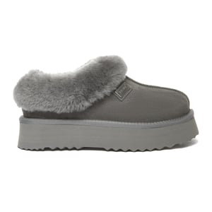EVER AU Mujer Pantuflas De Piel - Topknot