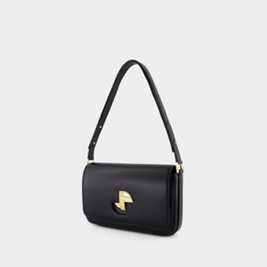 PATOU Jp Classic Shoulder Bag - - Piel - Negro