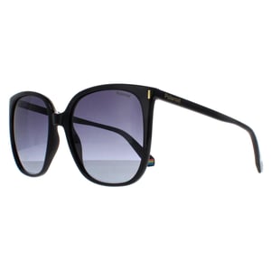 Polaroid Square Womens Negro Gris Gradiente Polarizado PLD 6218/S