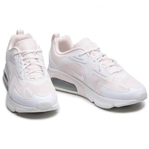 Nike Air Max 200 Lace-Up Pink Synthetic Womens Trainers AT6175 600