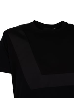 Les Hommes T-Shirt del hombre negro